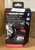 Monster Bluetooth FM transmitter new in box