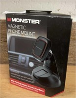Monster magnetic phone mount new in box