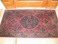AMERICAN CLASSIC HAND KNOTTED WOOD RUG 34"X63"