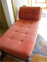 CHAISE LOUNGE, CORDUROY UPHOSTERY