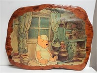 30×22.5" Sleeping Winnie-the-Pooh Art BIG