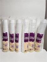 (6) NIP 25 ct 8oz Styrofoam Cups