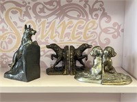 Dog Themed Bookends