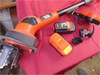 battery power Tiller with 3 batteries & chargers