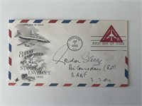RAAF Gordon Steege signed first day cover