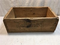 Belknap Hardware & Mfg Co Wooden Crate