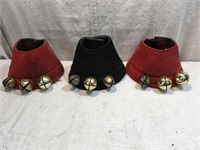 Lot Of 3 Weaver Horse Bell Boots