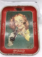 Vintage Metal Coke Coca Cola Tray