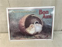 Bon Ami Tin Metal Soap Sign