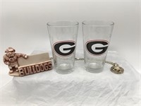 Georgia Bulldog Lot / Glasses / Cardholder / Charm