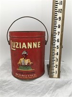 Vintage Large  Luzianne Coffee & Chicory Tin