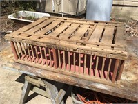Awesome Antique Wooden Chicken Coop