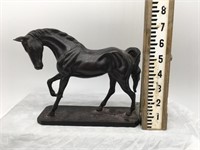 Pot Metal Horse Statue
