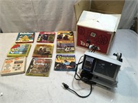 Baia Ediviewer Machine + 9 Vintage 8mm Movies