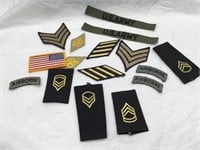 Lot Misc Military Patches / Army / Airborne ++