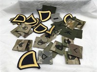 Large Lot Military Patches