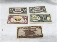 WW2 1944 Japanese Govt Occupation Currency