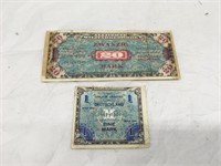 1944 Allied Military Currency Germany