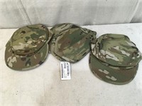3 OCP Army Patrol Caps / New