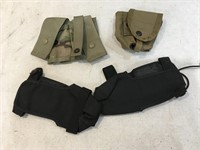 Pair Molle Grenage Pouchs + Pair Sidearm Holsters