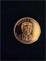 Donald Trump .999 Copper Challenge Coin