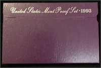 1993 Proof Set United States Mint