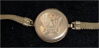Vintage Wwii Locket Bracelet? Gold Filled