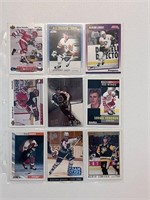 Lemieux, Lindros, Jagr, Oates Hockey Cards