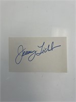 Valerie actor Jeremy Licht original signature