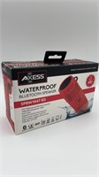Axes Waterproof Bluetooth Speaker. SPBW1047 RD.