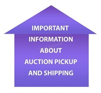 SHIPPING AND PICK UP INFORMATION