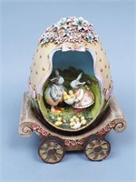 Large Resin Easter-Themed Decoration