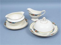 3 J&G Meakin "Sol" English China Serving Pieces