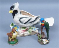 3 Bird-Themed Decorative Items