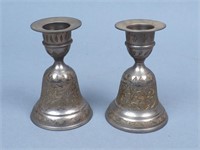 Z.Y. India World Gift Dual Candlestick/Bell