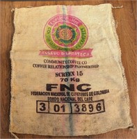Excelso / Community Coffee Burlap Sack