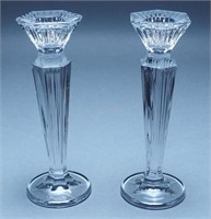 Pair of Waterford Marquis Candlesticks