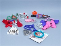 Group of Cake Tips and Cookie Cutters