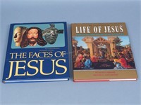2 Hardcover Books About Jesus