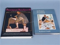 2 Norman Rockwell Hardcover Books