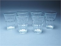 6 Vintage Juice Glasses