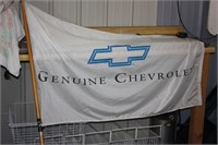 Vintage Genuine Chevrolet Banner 32"x54"