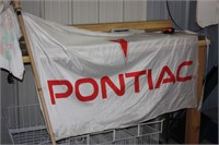 Vintage Pontiac Banner 32"x55" (needs sewing )