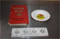 Ryerson Steel 49-50 adding machine1959 Co-op ash