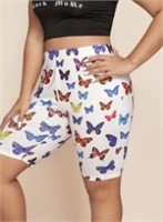 Butterfly biker shorts - Shein 2XL *Discontinued*