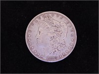 1883 Morgan silver dollar