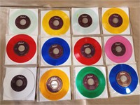Beatles Colored Jukebox Records.