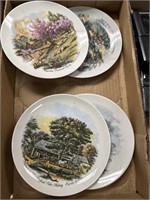 CURRIER AND IVES PLATES