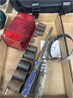 Tools and light lot