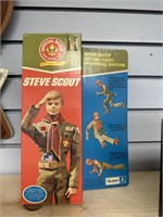 Vintage Steve scout by Kenner / box only
